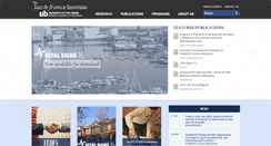 Desktop Screenshot of jacob-france-institute.org